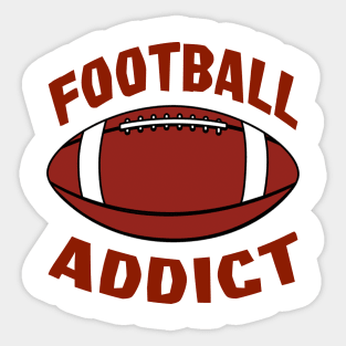 Football Addict Sticker